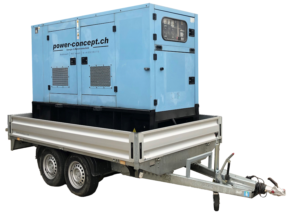 Stromerzeuger 45 kVA Anhänger Stromerzeuger 45 kVA Anhänger